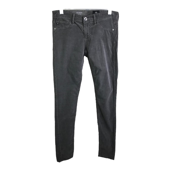 AG Adriano Goldschmied Women's The Legging Super Skinny Jeans Mid-Rise Gray 25R - Picture 1 of 10